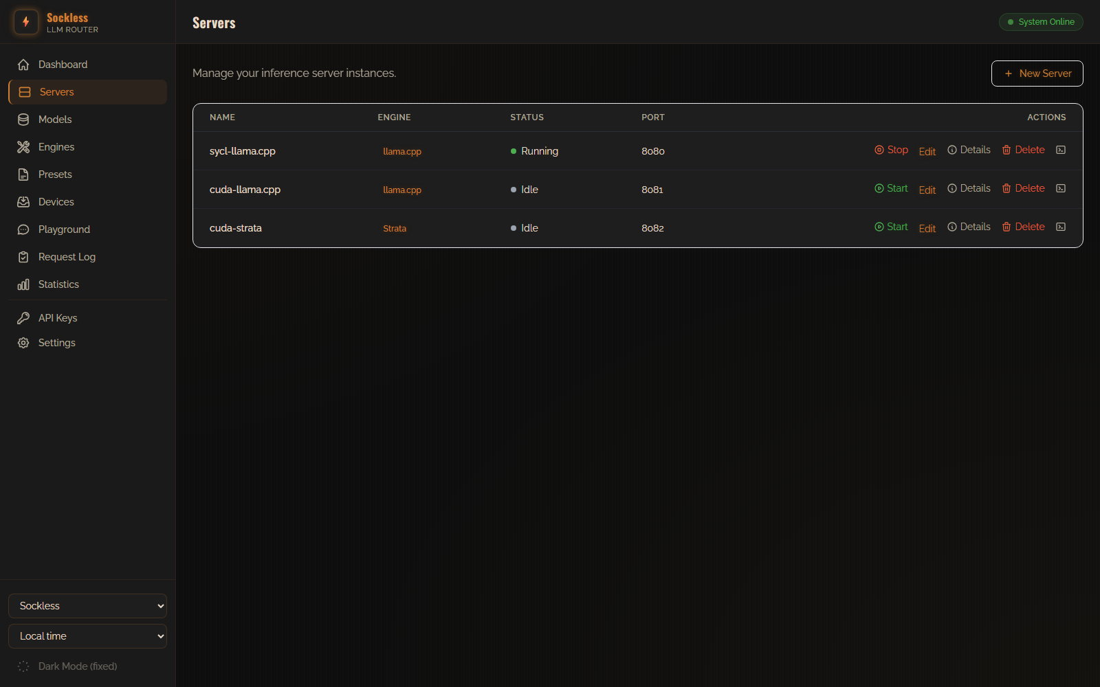 Resilient Multi-Engine Servers
