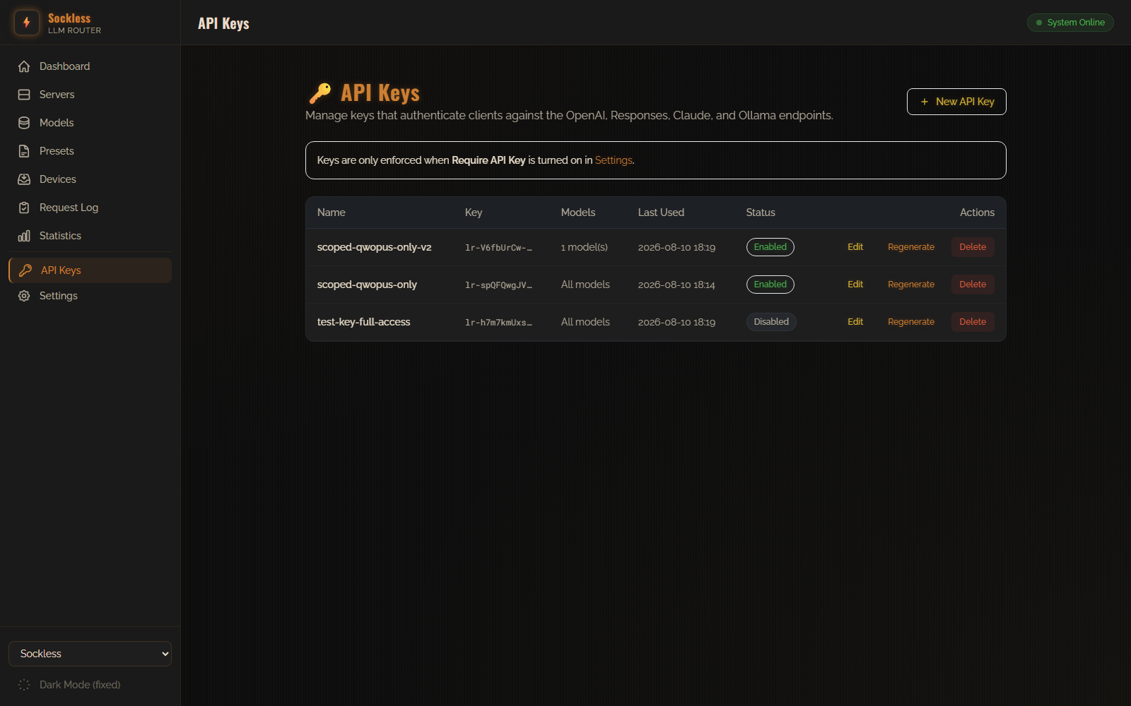 API Key Authentication