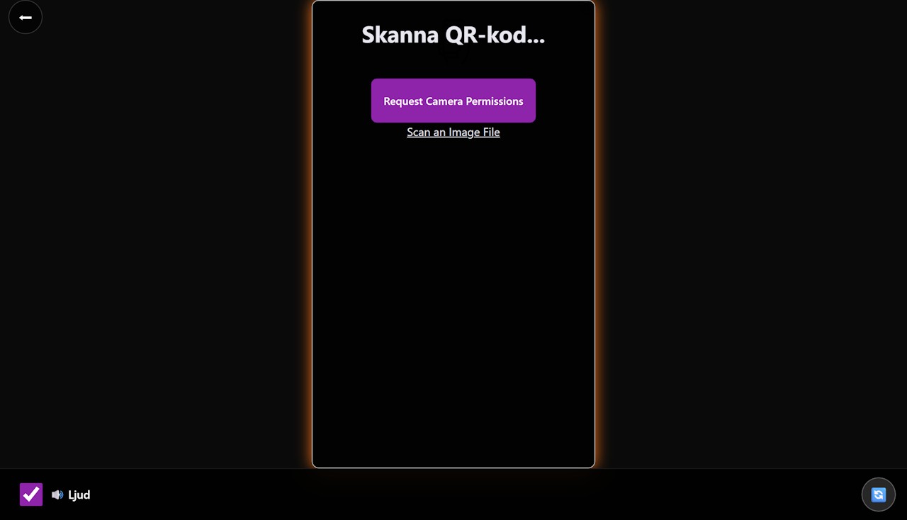 QR Codes for Confirmation
