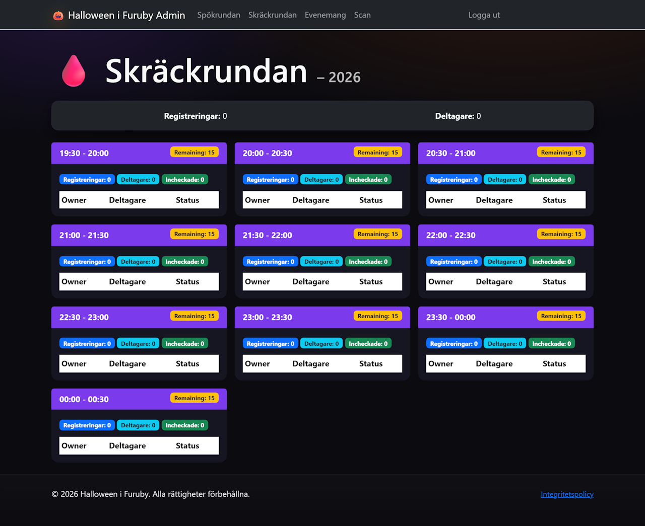 Booking Management
