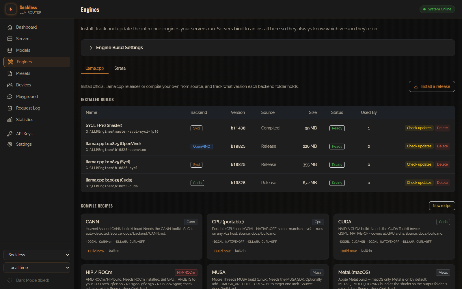 Managed Engine Builds